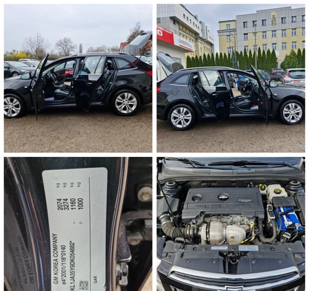 Chevrolet Cruze cena 32900 przebieg: 177000, rok produkcji 2013 z Piława Górna małe 781